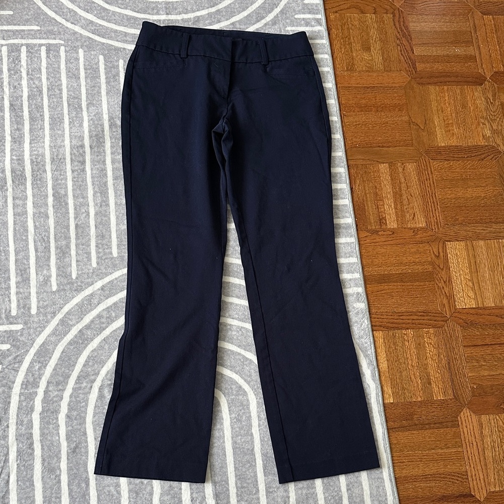 women’s blue new york & co size 4 dress pants